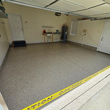 Flake Garage Floor in Columbia, SC 2
