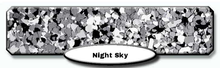 Night Sky Flake Floor Coating